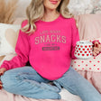 Late Night Snacks are My Valentine Sweatshirt