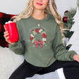 All Booked for Christmas Sweatshirt