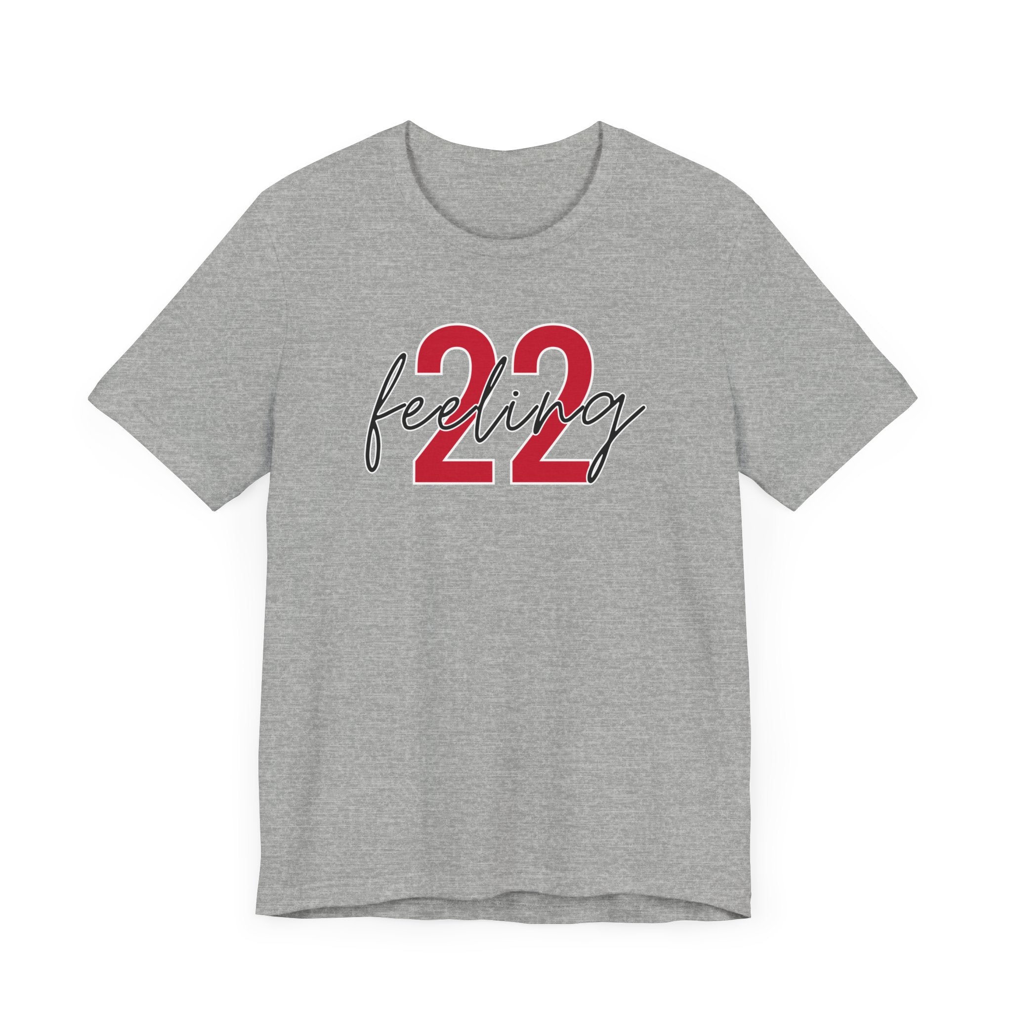 Athletic heather feeling 22 t-shirt