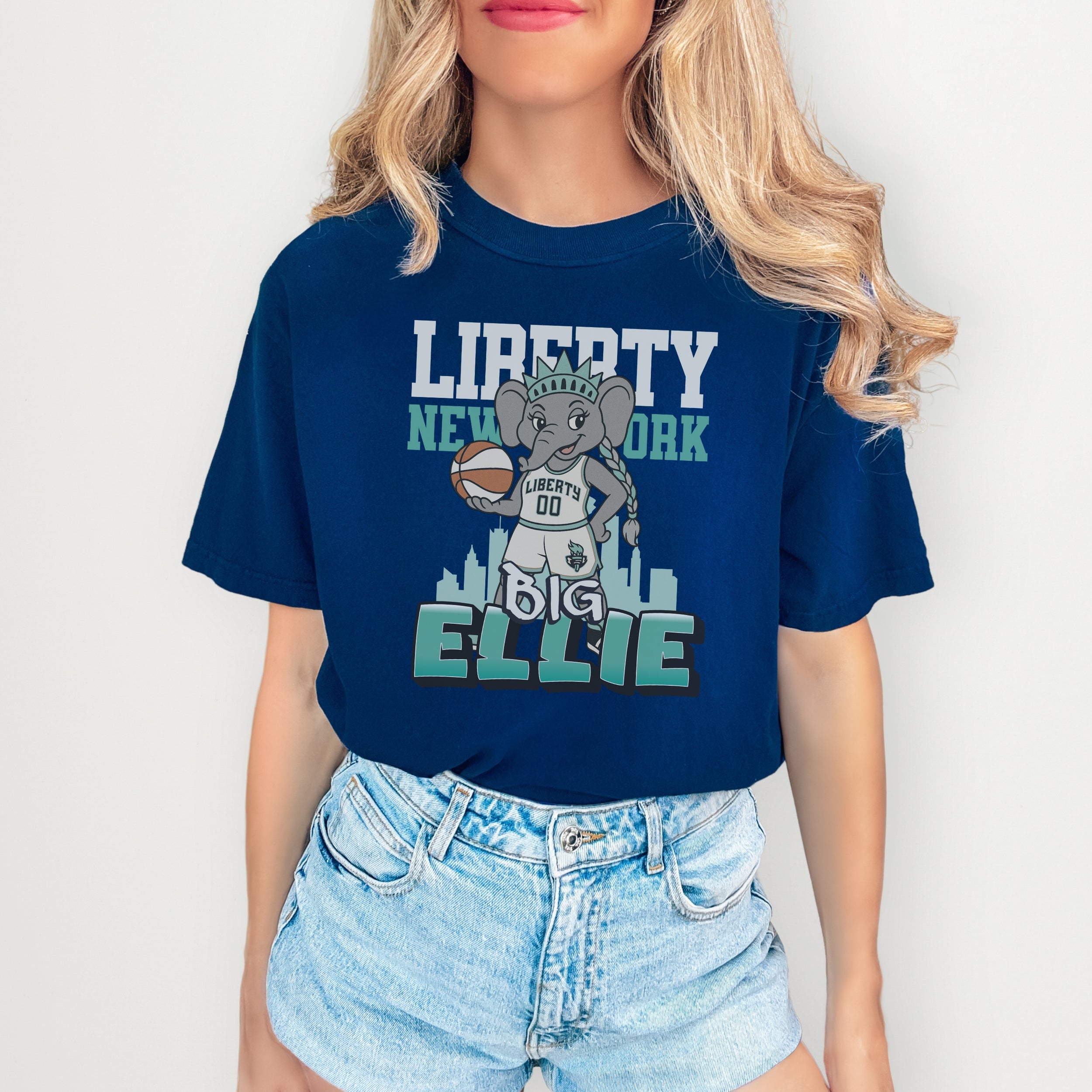 Big Ellie New York Liberty Comfort Colors® T-Shirt
