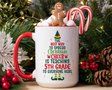 Custom Name Teacher Elf Mug