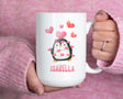 Personalized Name Penguin Mug