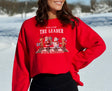 Personalized Follow the Leader Christmas Sweatshirt