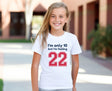 Custom Age I'm Feeling 22 Shirt - Kids Caitlin Clark T-Shirt