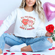 All You Need is Love and Donuts Sweatshirt