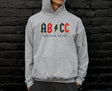 Man wearing athletic heather Aliyah Boston Caitlin Clark hoodie