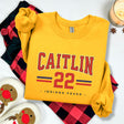 Caitlin 22 Indiana Fever Sweatshirt