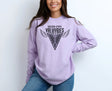 Valkyries Logo with Wings Garment-dyed Long Sleeve T-Shirt
