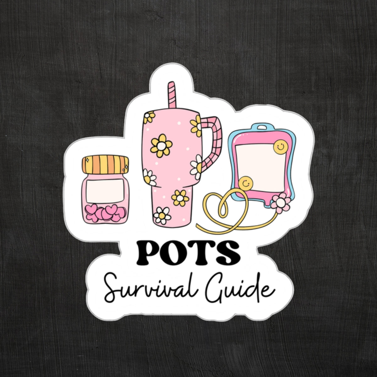POTS Survival Guide Sticker – Kowen Designs