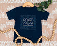 Navy Caitlin Clark 22 Toddler Shirt