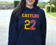 Caitlin Clark 22 Throwback Hoodie