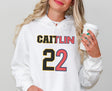 Caitlin Clark 22 Throwback Hoodie