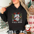 Fall Risk Christmas Hoodie