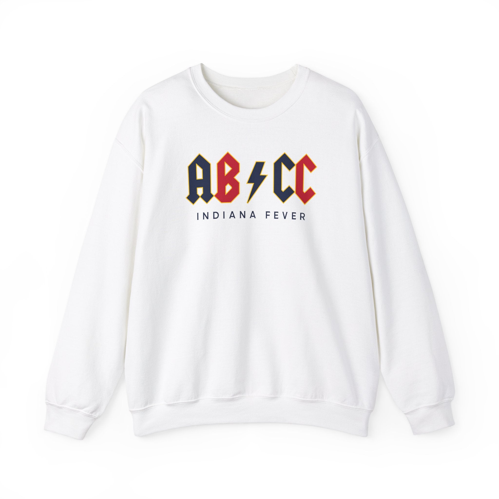 White ABCC Indiana Fever Sweatshirt