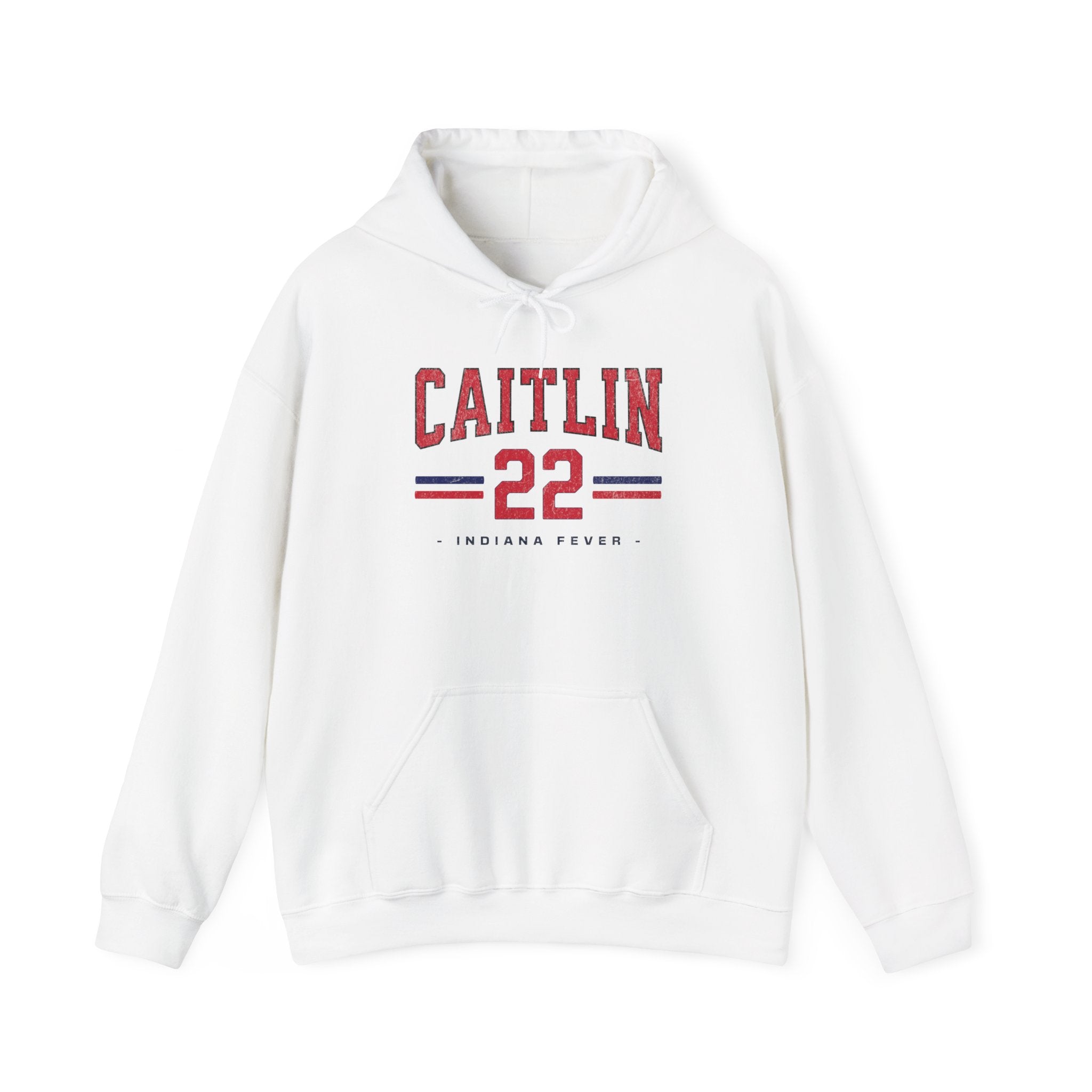 Caitlin Clark 22 Hoodie in white