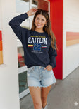 Caitlin Clark Indy Icon Fleece Crewneck Sweatshirt