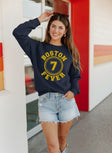 Aliyah Fever 7 Jersey Fleece Crewneck