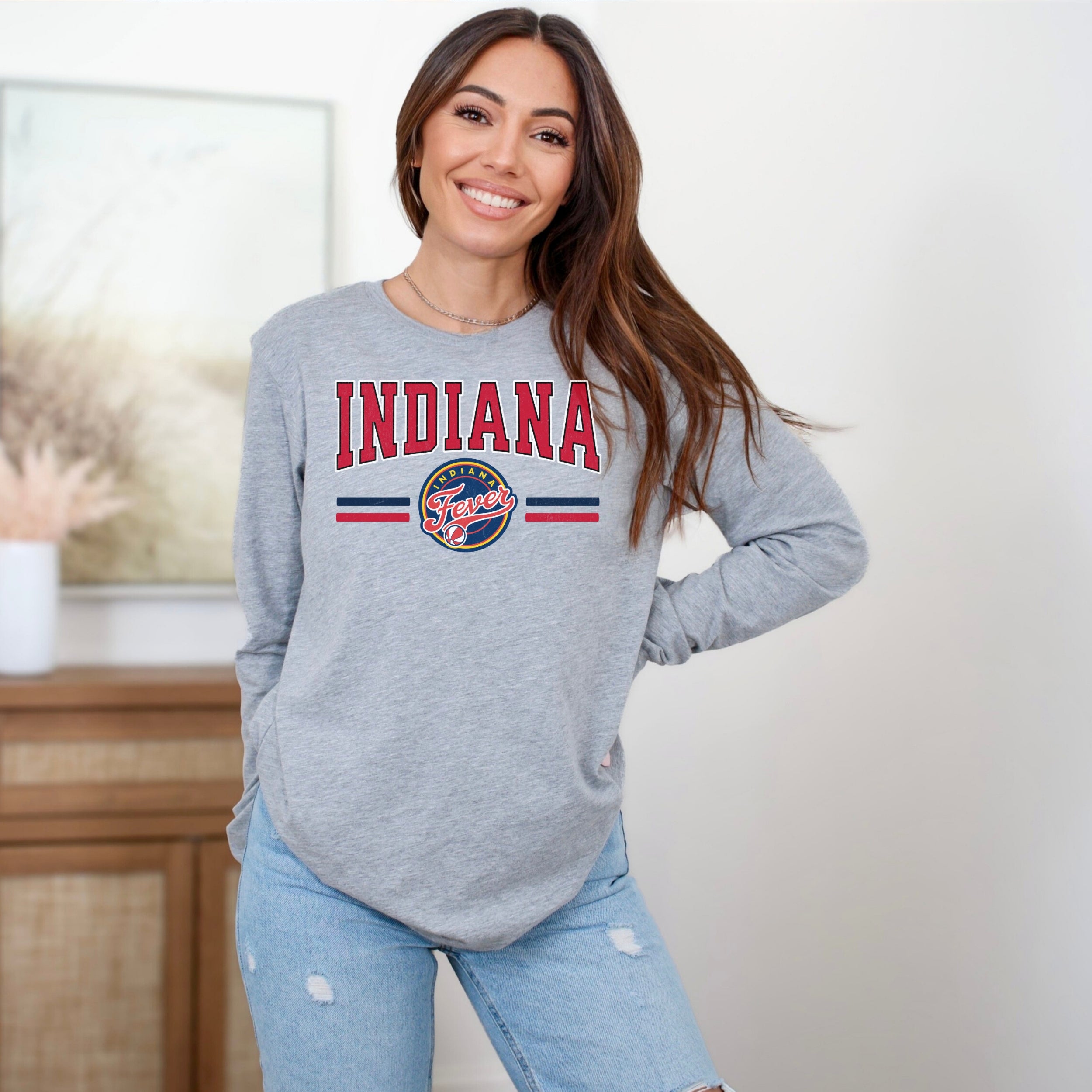 Indiana Fever Legacy Long Sleeve Tee