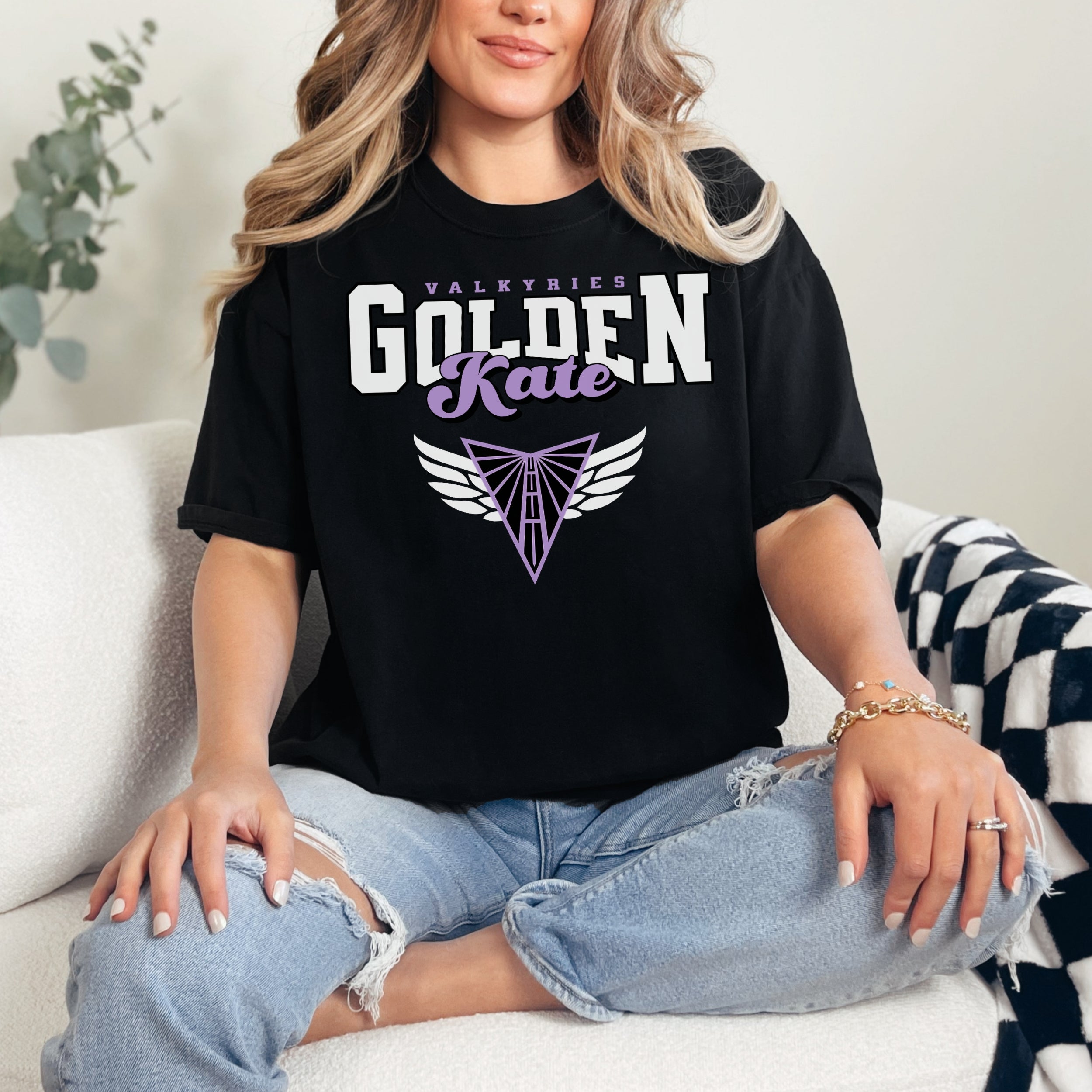 Golden Kate Martin Valkyries T-shirt