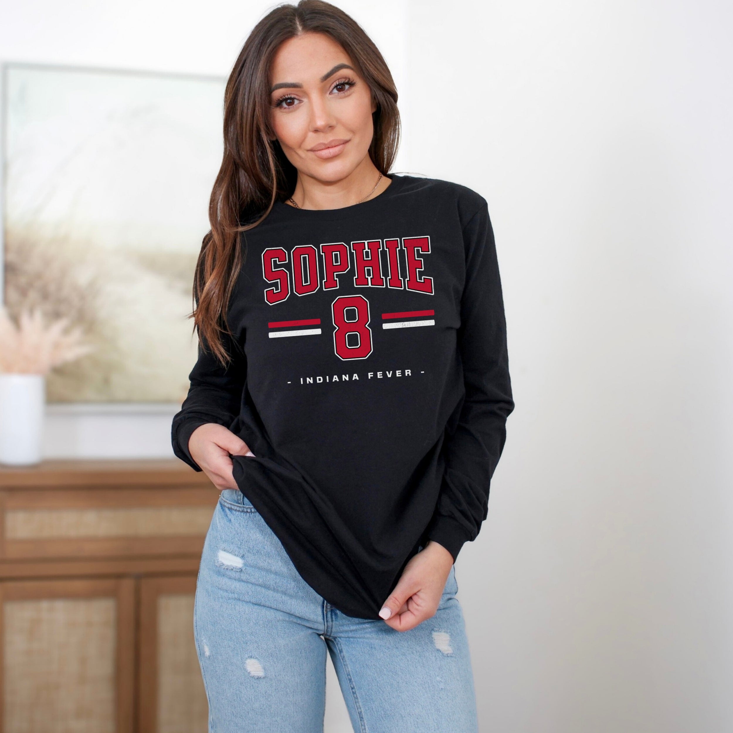 Sophie Cunningham Fever Drop Long Sleeve Tee