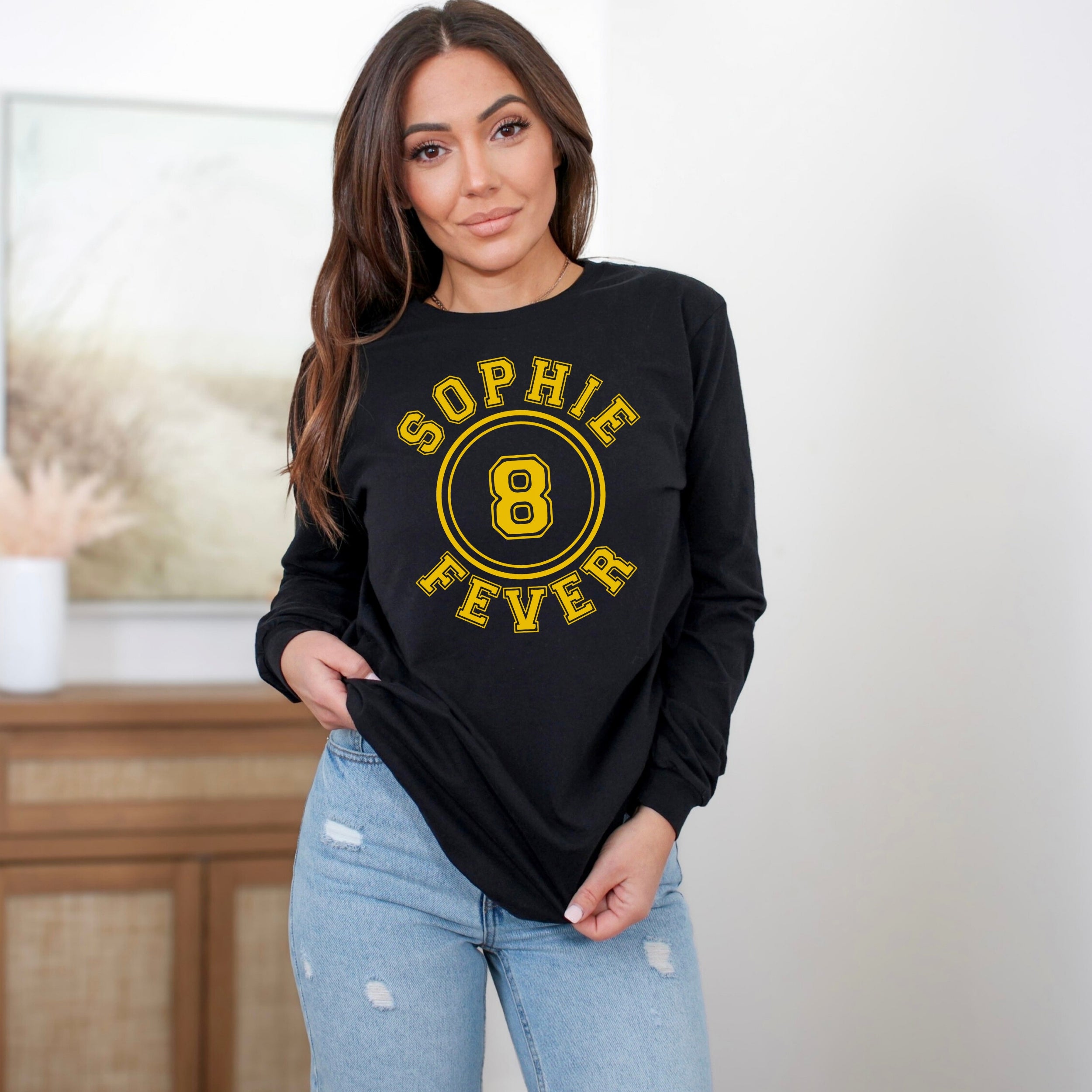 Sophie Fever 8 Jersey Long Sleeve T-Shirt