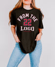Caitlin Clark From the Logo Iconic 22 T-Shirt