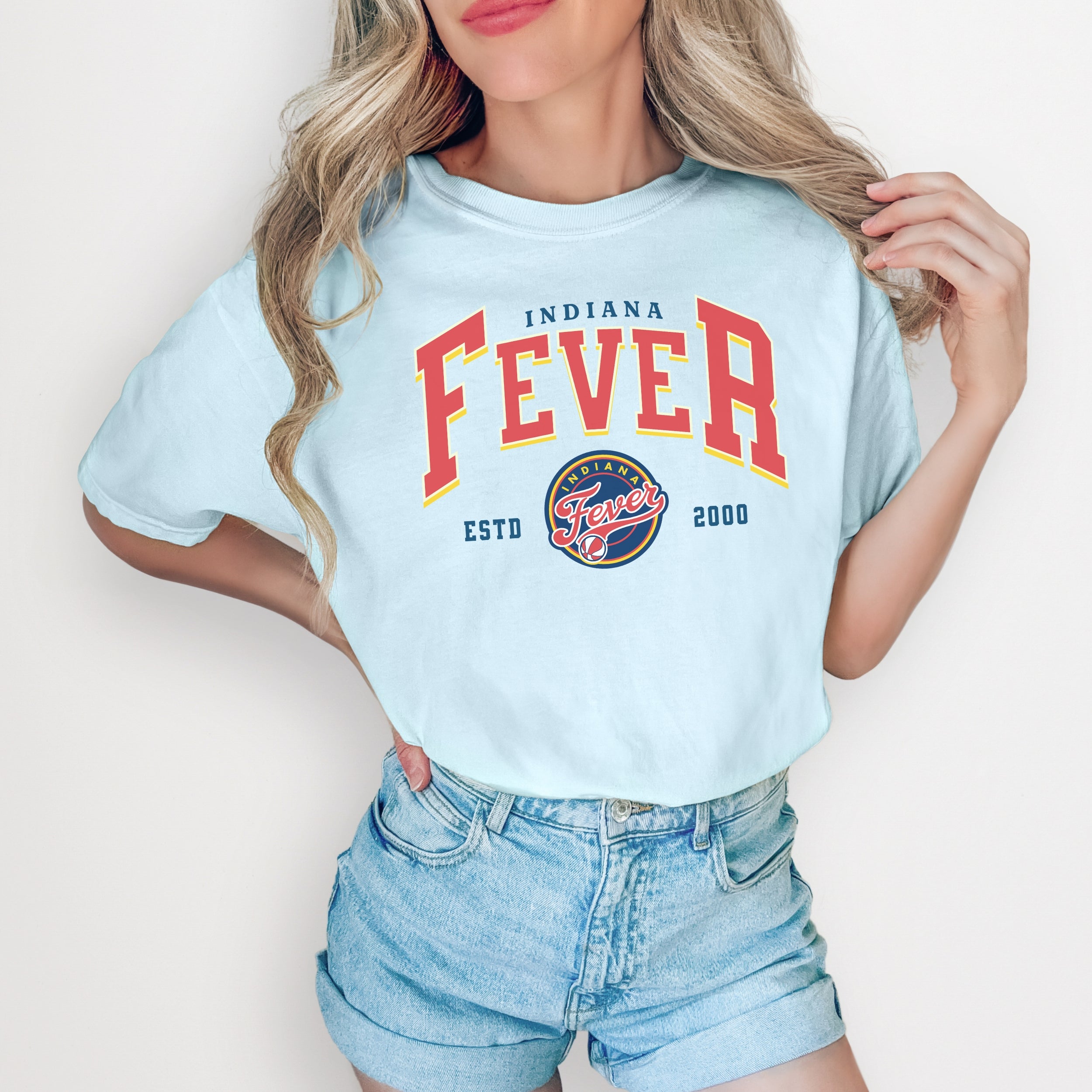 Indiana Fever Court Classic Vintage Tee