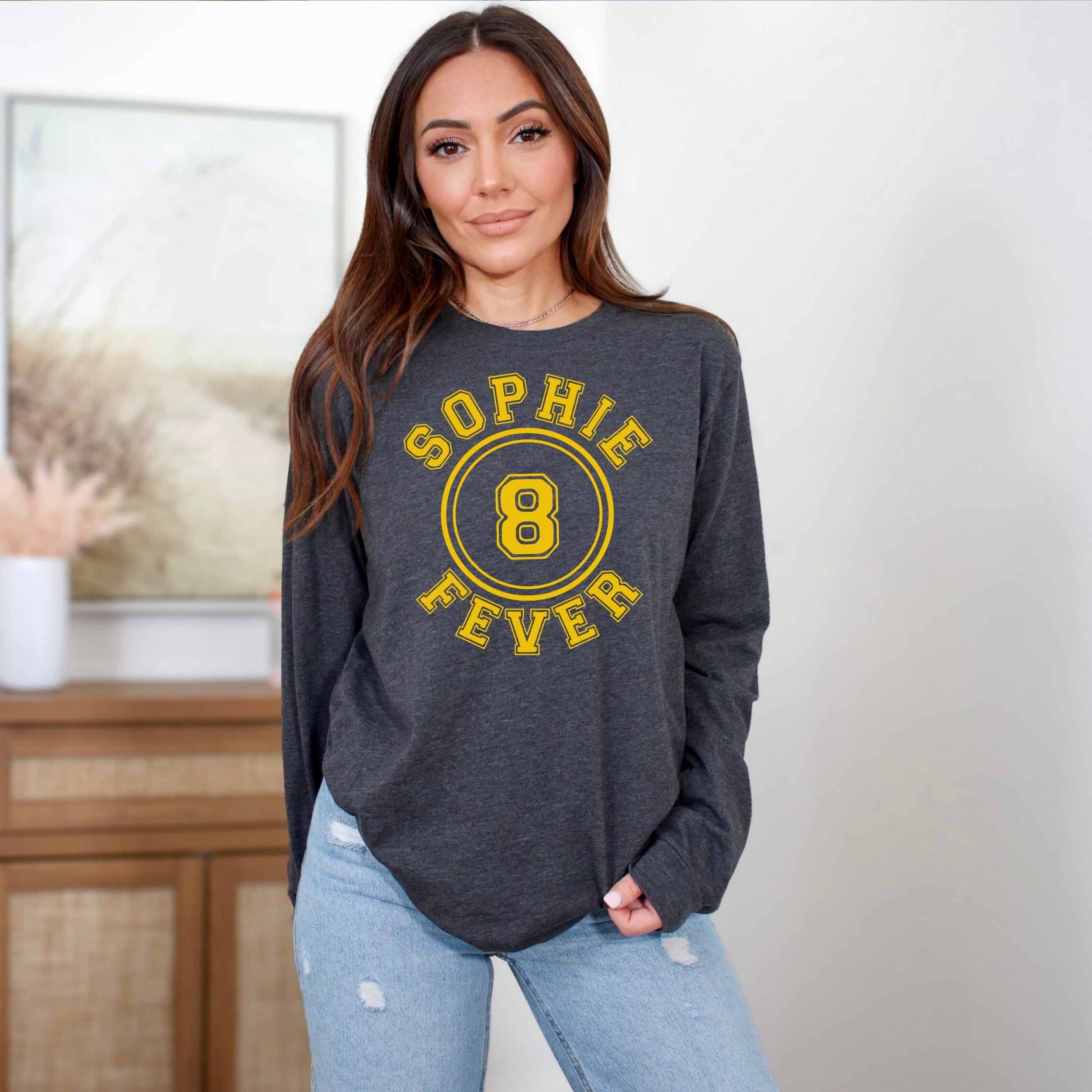 Sophie Fever 8 Jersey Long Sleeve T-Shirt