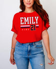 Emily Engstler Portland Fire Power Player T-Shirt