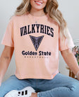 Golden State Valkyries Fierce Energy Women's Cropped Boxy Tee