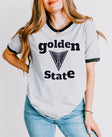 Golden State Valkyries Retro Freestyle Ringer Tee