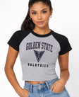 Golden State Valkyries Victory Mode Raglan Baby Tee