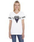 Golden State Valkyries Wings Women's V-Neck Jersey Tee