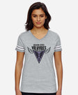 Golden State Valkyries Wings Women's V-Neck Jersey Tee