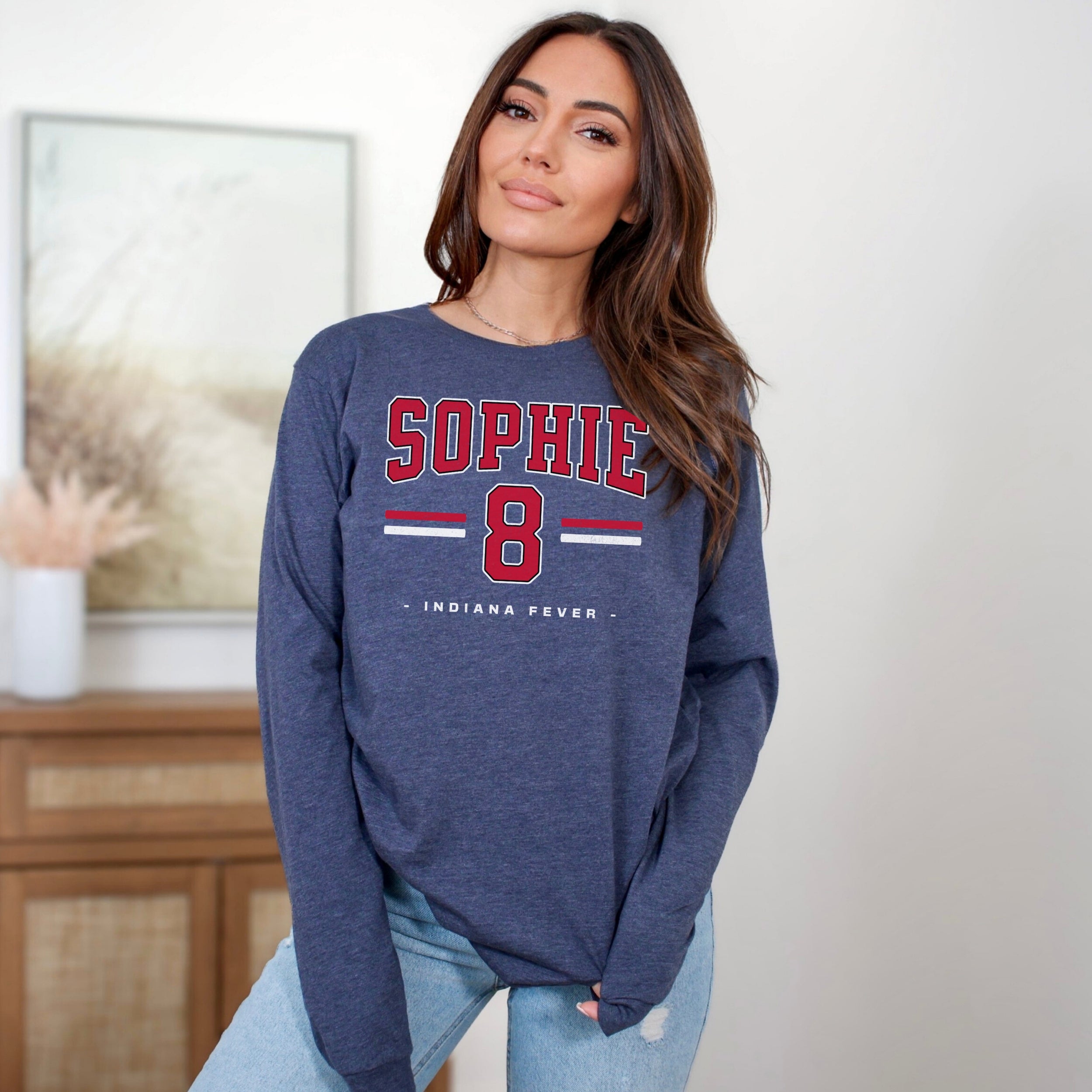Sophie Cunningham Fever Drop Long Sleeve Tee