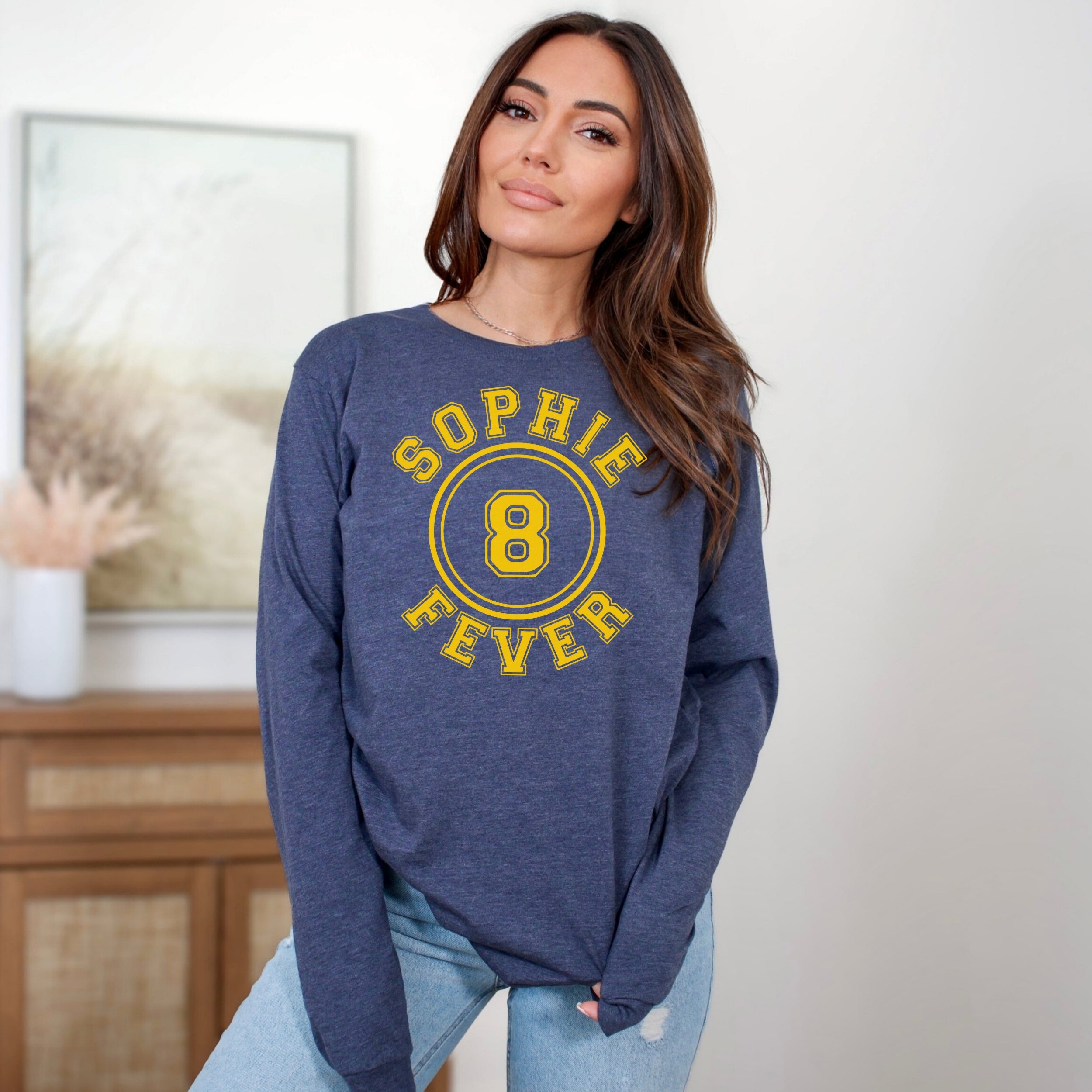 Sophie Fever 8 Jersey Long Sleeve T-Shirt