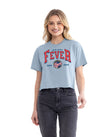 Indiana Fever Court Classic Women's Ideal Crop Top