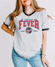 Indiana Fever Court Classic Ringer Tee