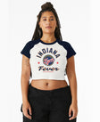 Indiana Fever Fearless Hustle Raglan Baby Tee