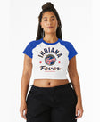 Indiana Fever Fearless Hustle Raglan Baby Tee
