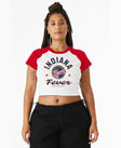 Indiana Fever Fearless Hustle Raglan Baby Tee