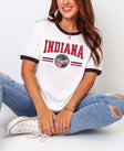 Indiana Fever Legacy Ringer T-Shirt