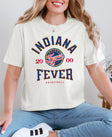 Indiana Fever Vintage Hoops Women's Cropped Boxy Tee