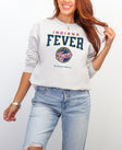 Indiana Fever Varsity Edge Crewneck Sweatshirt