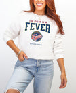 Indiana Fever Varsity Edge Crewneck Sweatshirt