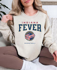 Indiana Fever Varsity Edge Crewneck Sweatshirt