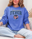 Indiana Fever Varsity Edge Crewneck Sweatshirt
