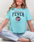 Indiana Fever Varsity Edge Women's Cropped Boxy Tee