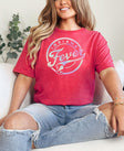 Indiana Fever Victory Glow Logo Unisex Tee