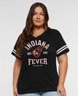 Indiana Fever Vintage Hoops ALT Women's V-Neck Tee